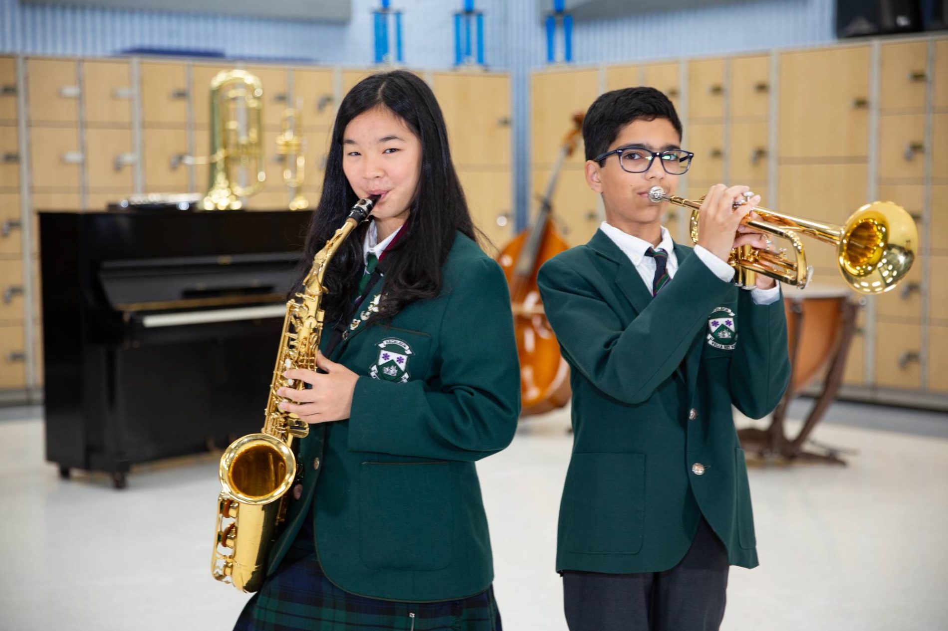 hsc students playing instruments
