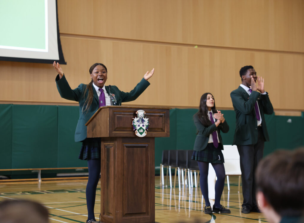 student presentation