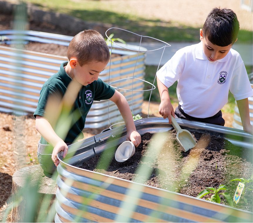 student outdoor activity