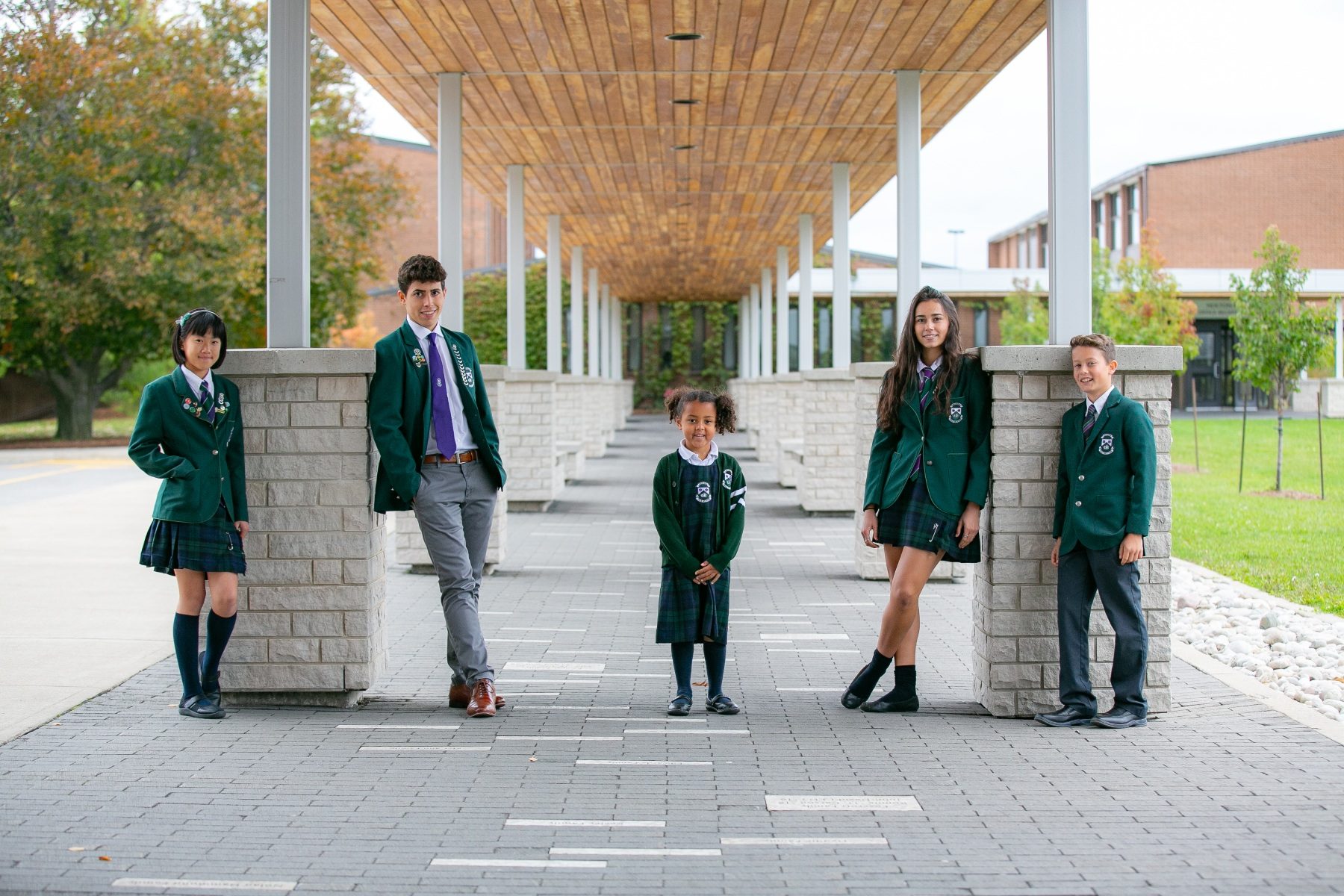 hsc students group photo on campus