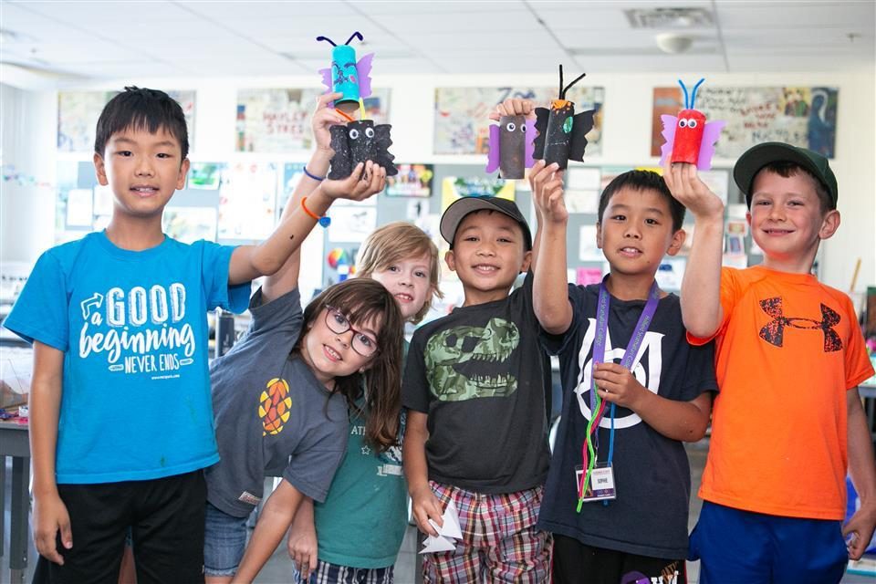 march break camp group photo