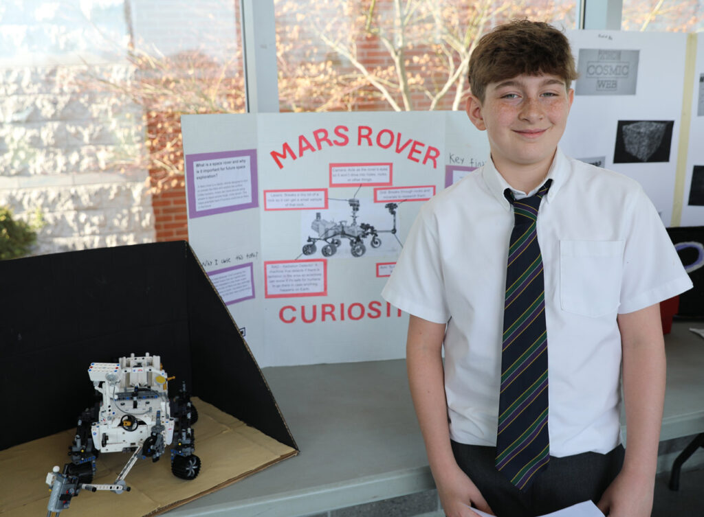 mars rover science fair