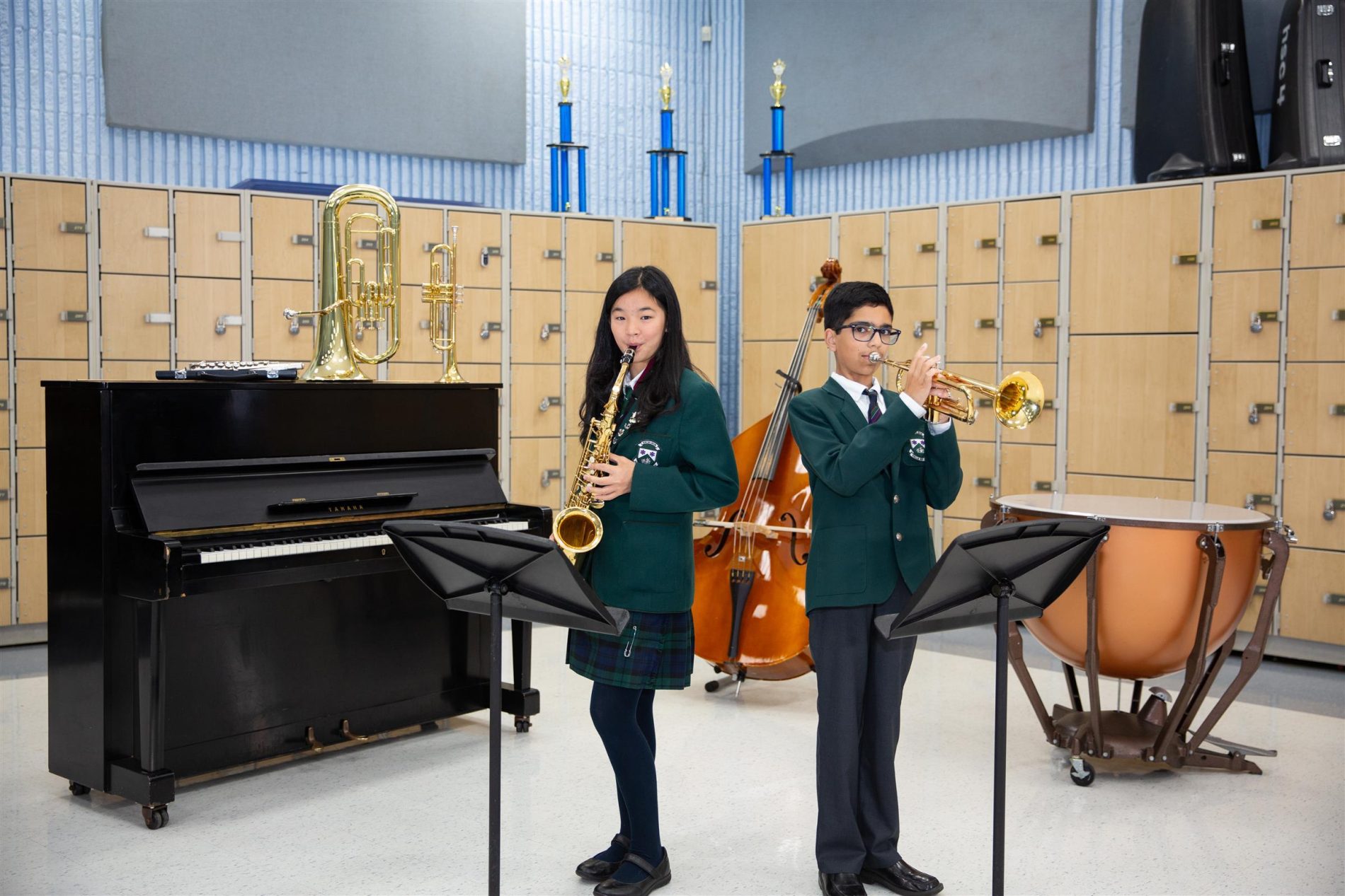 hsc student using instruments